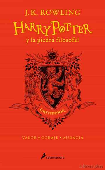 Descargar ebook HARRY POTTER Y LA PIEDRA FILOSOFAL (GRYFFINDOR) 20 AÑOS DE MAGIA