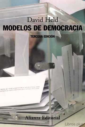 Descargar ebook gratis epub MODELOS DE DEMOCRACIA de DAVID HELD