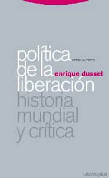 Descargar ebook POLITICA DE LA LIBERACION I: HISTORIA MUNDIAL Y CRITICA